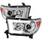 Spec-D Tuning 07-13 Toyota Tundra Projector Headlights With Amber Reflector- Chrome 2LHP-TUN07-SQ-RS - alternate 1